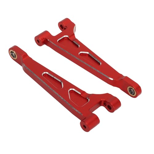 XHTLLO 1 Paar RC Hintere Obere Aufhängungsarme, RC Auto Ersatzteile Aus Aluminiumlegierung für MJX 1/14 14210/14209 RC Autos(Red) von XHTLLO