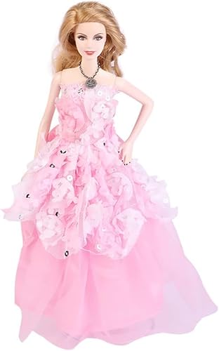 XIANMY Puppenkleidung, Spitzenkleid, Prinzessinnenkleid, Abendkleid, Outfits für 1/6 SD-Puppe, 27,9 cm, 30 cm, Mädchen, Puppenkostüm, Partyzubehör von XIANMY