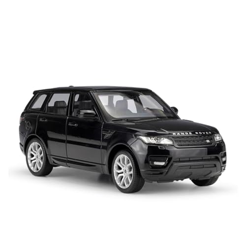 XIANZHOU Exquisites Automodell 1:24 Legierungsdruckguss-Automodelle for Land Rover Range Rover Sport Simulation Sound Und Licht Geschenk(Größe:Black) von XIANZHOU
