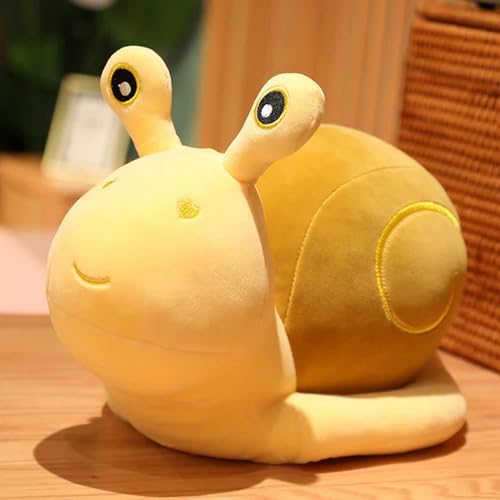 XIAOSHILIU Cartoon Schnecken Plüsch Spielzeug Schönes Tier Kissen Gefüllt Weiche Kawaii Schnecke Puppen Sofa Kissen Niedliches Geburtstagsgeschenk für Mädchen 20cm 1 von XIAOSHILIU