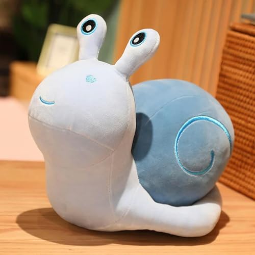 XIAOSHILIU Cartoon Schnecken Plüsch Spielzeug Schönes Tier Kissen Gefüllt Weiche Kawaii Schnecke Puppen Sofa Kissen Niedliches Geburtstagsgeschenk für Mädchen 20cm 3 von XIAOSHILIU