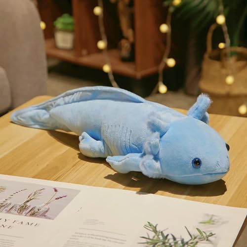 XIAOSHILIU Cute Salamander Plush Toys Simulation Dinosaur Stuffed Doll Animal Dolls Gift for Kids 45cm 2 von XIAOSHILIU