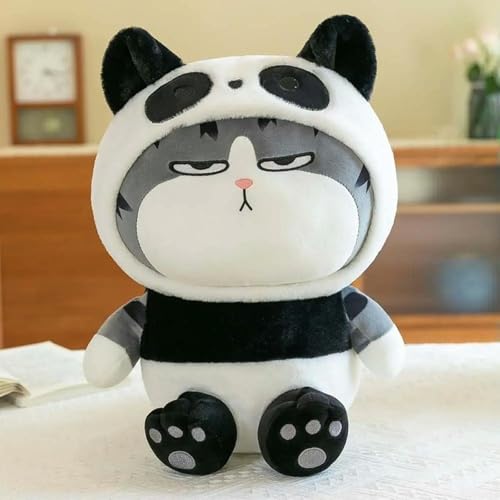 XIAOSHILIU Home Decoration Animal Plush Plush Pillow Arrogant Plush Animal Toy Cat Plush Toys Stuffed Toys Cat Plush Doll 23cm 1 von XIAOSHILIU