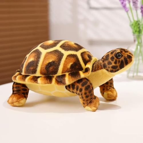 XIAOSHILIU Kinder Spielzeug Niedliches Baby Super Simulation Ausgestopfte Schildkröte Realistische Meeresschildkröte Tier Plüsch Baby Spielzeug Geschenk Heißer Home Decor 30cm 2 von XIAOSHILIU