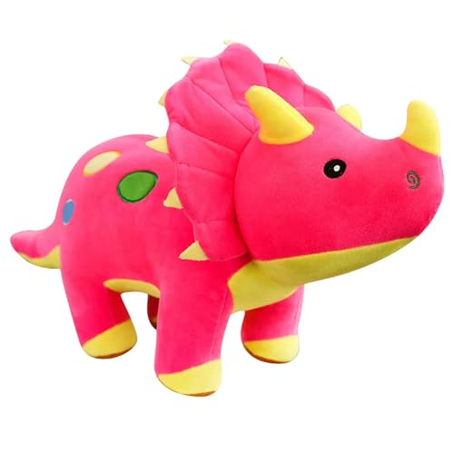 XIAOSHILIU Kreative große Plüsch Soft Triceratops Stegosaurus Plüschtier Dinosaurier Puppe Stofftier Kinder Dinosaurier Spielzeug Geburtstagsgeschenke 40cm 2 von XIAOSHILIU