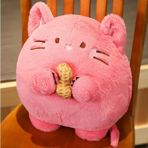 XIAOSHILIU Niedliche Anime Holding Erdnüsse Maus Plüschtiere Super weiche Plüsch Maus Puppe Plüschratte Cartoon Tier Spielzeug Maskottchen Kinder Geschenke 30cm 1 von XIAOSHILIU