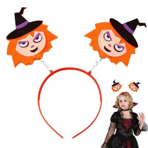 XIAOXIAOYU Halloween Stirnband,Halloween Haarband | Lustige Haaraccessoires Kopfbedeckung Haarreifen - Halloween-Dekorationen, Partygeschenke, selbstklebende Haarreifen für Feiertage, Cosplay von XIAOXIAOYU