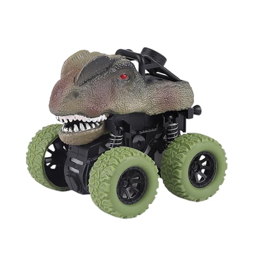 XIAOXIAOYU Push-and-Go-Autos - Pädagogische Dino-Trägheitsautos - Tierautospielzeug, Reibungsspielzeug für Kinder Jungen und Mädchen im Alter von 3–8 Jahren, Dinosaurierspielzeug, Geschenke von XIAOXIAOYU