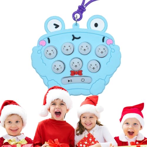 XIAOXIAOYU Schnelles Push-Spiel, Quick Press Pop-Spiel - Lernschnelles Pressspiel,Tragbares Entspannungsspielzeug für Kinder, Fidget-Spielzeug in Froschform für Zuhause, Kindergarten, Kindergarten von XIAOXIAOYU