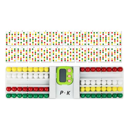 XIAOXIAOYU Tischball -Matching -Spiel, passendes Farbsortierspiel - Bildungsspiel für die Farbsortierung,Hand-Eye-Koordination Verbund Mädchen Vorschuler Sinnes Spaß für Familie, Freunde von XIAOXIAOYU