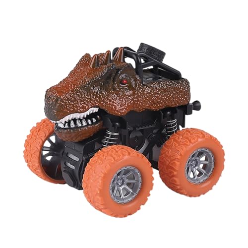 XIAOXIAOYU Trägheitsauto,Pädagogische Dinosaurierautos - Tierautospielzeug, Reibungsspielzeug für Kinder Jungen und Mädchen im Alter von 3–8 Jahren, Dinosaurierspielzeug, Geschenke für Geburtstags von XIAOXIAOYU