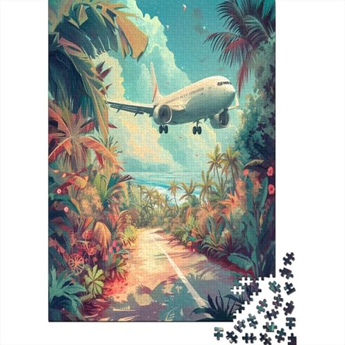 Airplane 1000 Piece Jigsaw Puzzles, Jigsaw Puzzles for Adults Teenagers Jigsaw Puzzle 1000pcs (75x50cm) von XIAOZUUWEI