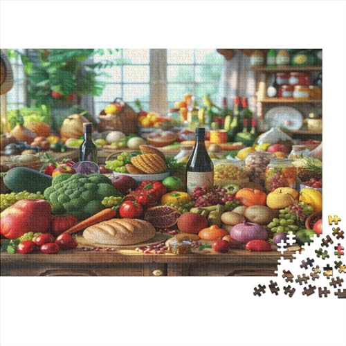 Aufbewahrungstisch Jigsaw Puzzles 300 Pieces for Adults300 Piece Puzzle EduKatzeional Games Home Decoration Puzzle 300pcs (40x28cm) von XIAOZUUWEI