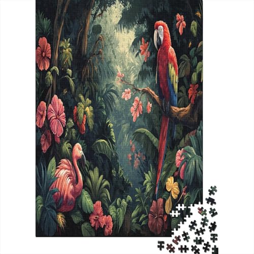 Birds Puzzle 1000 Pieces, Puzzle for Adults, Impossible Puzzle, Colourful Tile Game, Skill Game for The Whole Family, Adult Puzzle 1000pcs (75x50cm) von XIAOZUUWEI