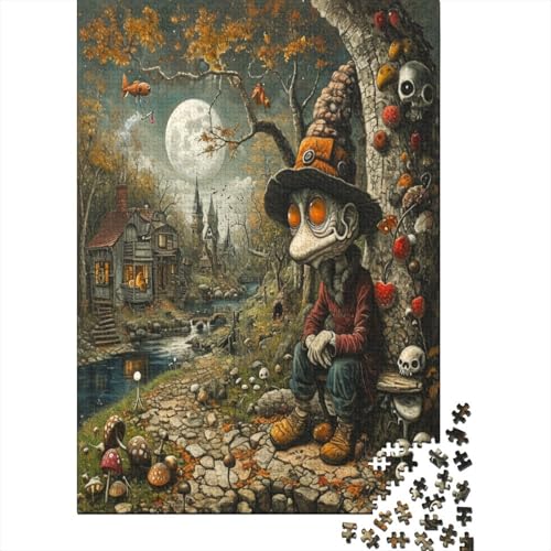 Lizard Man Jigsaw Puzzle for Adults 1000 Piece Puzzles for Teenagers Jigsaw Puzzle Family Challenging Games Entertainment Toys Gifts Home Decor 1000pcs (75x50cm) von XIAOZUUWEI