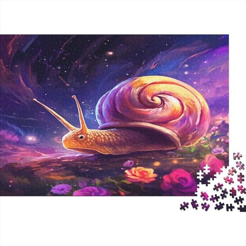 Schnecken Puzzle 1000 Teile Erwachsene, Puzzlespiel Jigsaw Puzzles Erwachsenen Puzzlespiel Puzzel 1000pcs (75x50cm) von XIAOZUUWEI