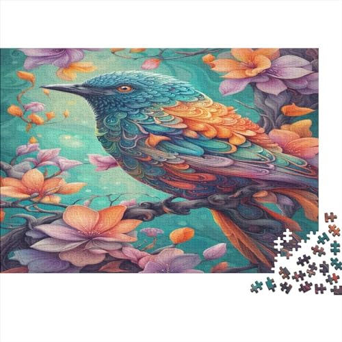 Vogel Puzzle 300 Pieces Adult Puzzles for Adults Educational Game Challenge Toy 300 Piece Puzzles for Adults Teenager 300pcs (40x28cm) von XIAOZUUWEI