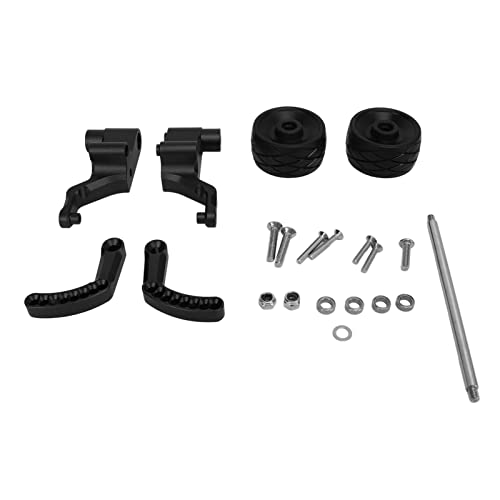 RC -Up -Rad -Aluminium -Legierung Multi -Loch -Position Einstellbarer Winkel RC -Auto -Up -Rad für Traxxas e revo2.0 RC -Auto (Schwarz) von XIASABA