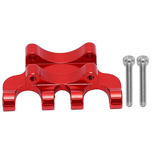 XIASABA Aluminiumlegierung Hinterachse -Truss -Upgrades Verbesserung der Leistung für axiale SCX24 Perfect Design RC Car (Rot) von XIASABA