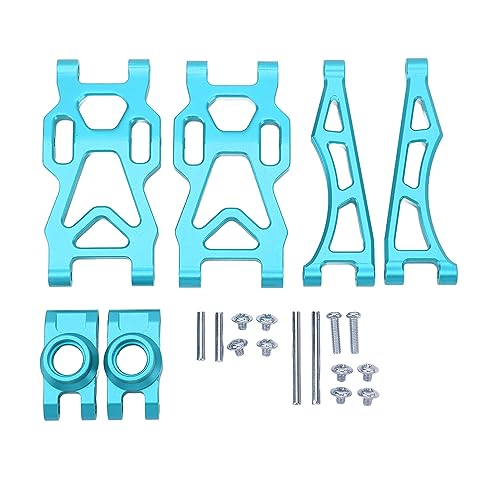 XIASABA Aluminiumlegierung Swing Arm Upgrade Kit für SCY 16101pro 16102 RC -Autozubehör (Blau) von XIASABA