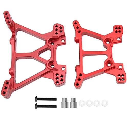 XIASABA Aluminiumlegierung vorderer Stoßturm Starke Upgrade -Teile für Schrägstrich 4x4 TSM 1/10 RC -Auto (Rot) von XIASABA