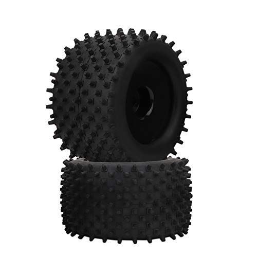 XIASABA Erweitern Rc Auto Upgrade Teile 18, 0 × 14, 0 × 14, 155 Mm Gummi Reifen 82 Mm Hub Rad Upgrade Teile Für Lkw Rc Racing Auto Rc Reifen von XIASABA