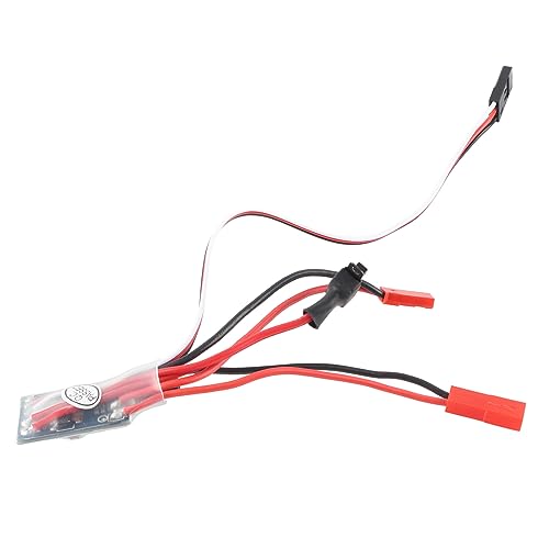 XIASABA Esc Für Wpl C24 Elektronische Steuerung. 0×6. 0×2. Bidirektionaler gebürsteter elektronischer ESC-Controller für WPL 1608T Rc Truck Way. Bidirektionaler gebürsteter von XIASABA