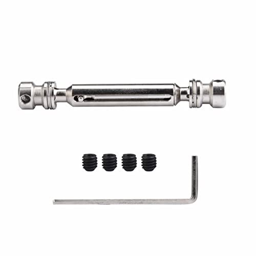 XIASABA Metall Tragbare 9,0 × 7,0 × 1,0 Power Metall Hintere Mittlere Antriebswelle Für Fy-01 02 03 04 05 Wltoys 12428 12423 Rc Auto Metall Wltoys 12428 Antriebswelle von XIASABA