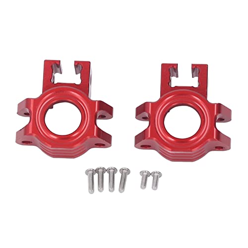 XIASABA RC Car C Hub -Träger Aluminiumlegierung präzise Größe RC Car C Hub Block Ersatz 1/7 Unbegrenzt Wüstenrennfahrer Udr (Red) von XIASABA