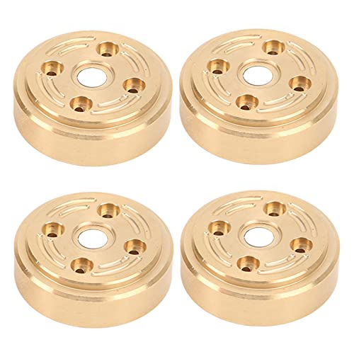 XIASABA RC Messing Wheel Gewichte verbessertes Zubehör für FMS FCX24 1/24 RC Car Golden von XIASABA