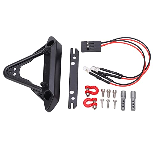 XIASABA Scx24 C10 Frontstoßstange 9. 0×7. 0×2. 0 Rc Auto Stoßstange Hohe Härte Eisen Front Stoßstange Mit 2Led Für Axial Scx24 24 Fernbedienung Auto Rc Stoßstange Rc Front von XIASABA