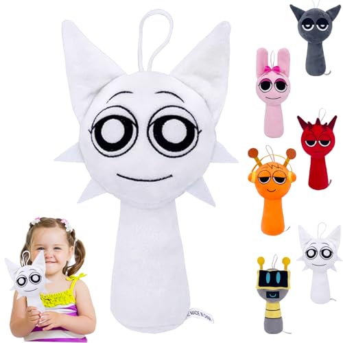 XIEXIESHER Sprunki Plush, 20 cm/7.87 inch Sprunki Kuscheltier, Sprunki Wenda Plush, Sprunki Plushies für Jungen Mädchen and sprunki Fans Geburtstag Geschenk, Geschenke für Klassenkameraden von XIEXIESHER