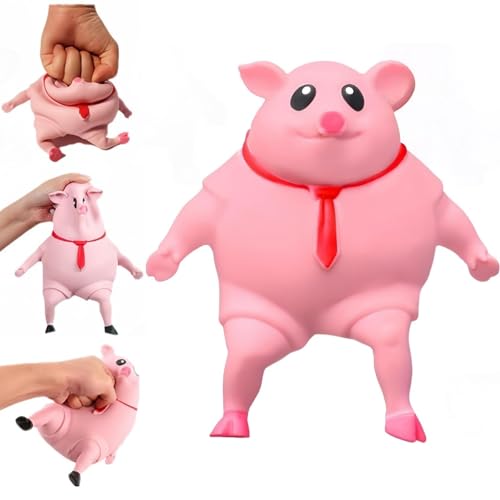 XIKTTK Anti Stress Schwein Original Groß, Wutschwein Erwachsene, Gummi Schwein Zum Schlagen, Wutball Schweine Quetsch Spielzeug, Stresstoy Pig, Antistress Schwein XXL XIKTTK Anti Stress Schwein Original Groß, Wutschwein Erwachsene, Gummi Schwein Zum Schlagen, Wutball Schweine Quetsch Spielzeug, Stresstoy Pig, Antistress Schwein XXL von XIKTTK