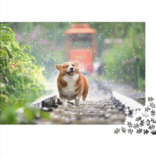 Hunde Puzzle 500 Teile Erwachsene 500 Teile Jigsaw Haustiere Puzzles Für Wohnkultur Wandkunst 500pcs (52x38cm) von XINCHENMM