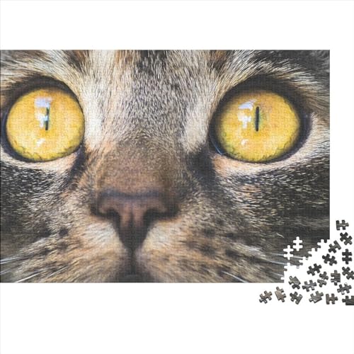 Katze Holz 1000 Teile Puzzles Haustiere Puzzles Für Erwachsene Lernspiel Herausforderung Spielzeug 1000 Teile Holzpuzzles Für Erwachsene 1000pcs (75x50cm) von XINCHENMM