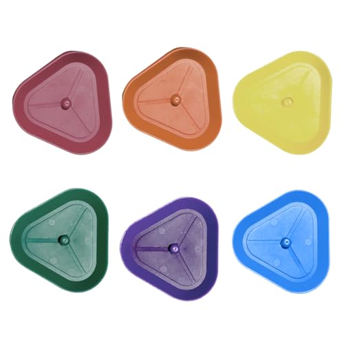 XINGBEI 6PCS Plastikspielkartenhalter Helfer Triangular Shape Rack Kartenhalter Für Senioren Kinder Erwachsene Einfache Verwendung Einfach von XINGBEI