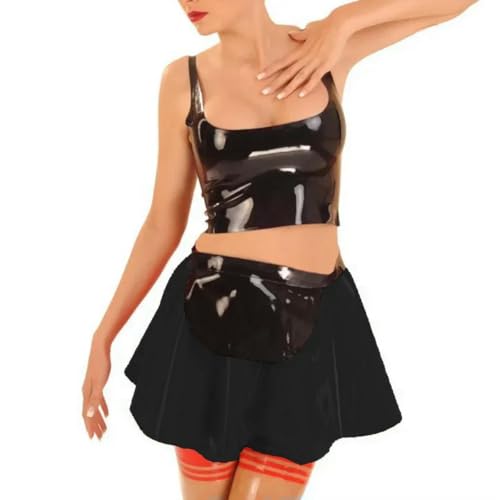 XINLIANYI Rollenspiel-Outfit-Set, bauchfreies Top und Faltenrock und Schürze, Cosplay, anpassbar XINLIANYI Rollenspiel-Outfit-Set, bauchfreies Top und Faltenrock und Schürze, Cosplay, anpassbar von XINLIANYI