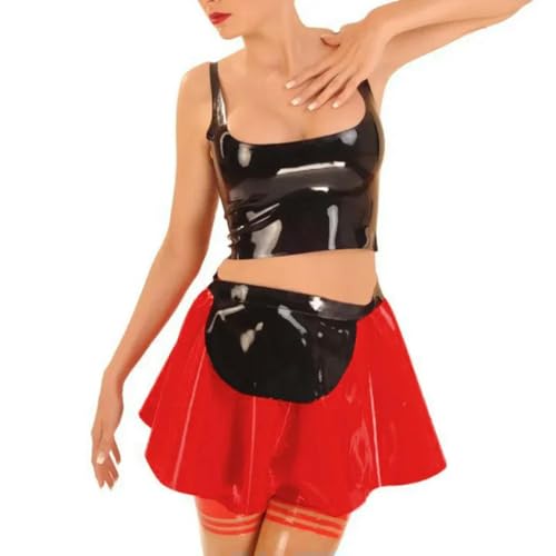 XINLIANYI Rollenspiel-Outfit-Set, bauchfreies Top und Faltenrock und Schürze, Cosplay, anpassbar XINLIANYI Rollenspiel-Outfit-Set, bauchfreies Top und Faltenrock und Schürze, Cosplay, anpassbar von XINLIANYI