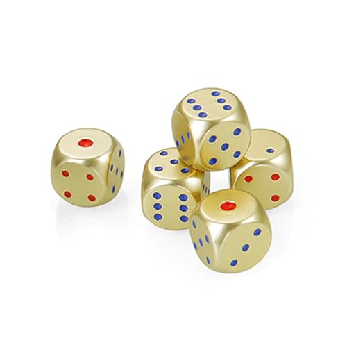 Bunte Würfel aus Aluminiumlegierung, weiche runde Kanten, Boutiquen, Spiel für Versammlungen, Freizeit, leichtes Aluminium Bunte Würfel aus Aluminiumlegierung, weiche runde Kanten, Boutiquen, Spiel für Versammlungen, Freizeit, leichtes Aluminium von XINYIN