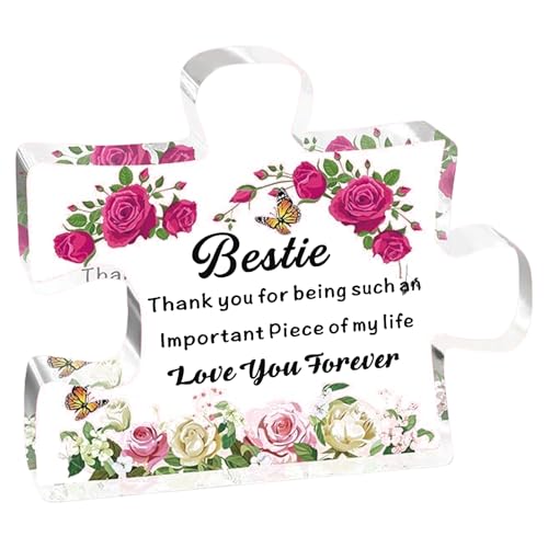 Gifts For Mom Engraved Acrylic Block Puzzles Piece Desk Decoration Unique Christmas Mothers Day Birthday Mom Puzzle Gift Sisters Gifts For Mom Engraved Acrylic Block Puzzles Piece Desk Decoration Unique Christmas Mothers Day Birthday Mom Puzzle Gift Sisters von XINYIN