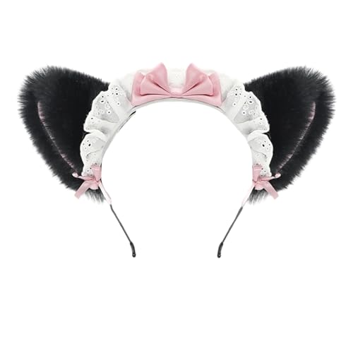 XINYIN Anime Cosplay Plüsch Kopfschmuck Elastisches Haarband Tierohren Design für Themenveranstaltungen den täglichen Gebrauch Anime Katzen Ohren Haarschmuck XINYIN Anime Cosplay Plüsch Kopfschmuck Elastisches Haarband Tierohren Design für Themenveranstaltungen den täglichen Gebrauch Anime Katzen Ohren Haarschmuck von XINYIN