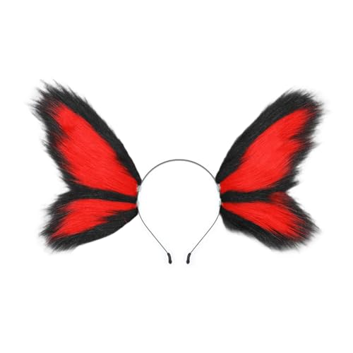 XINYIN Elfen Schmetterling Anime Ohr Haarband für Erwachsene Kostüm Event Halloween Mottoparty Dressingup Bühnenshow Maskeraden Feen Schmetterling Tier Ohr XINYIN Elfen Schmetterling Anime Ohr Haarband für Erwachsene Kostüm Event Halloween Mottoparty Dressingup Bühnenshow Maskeraden Feen Schmetterling Tier Ohr von XINYIN