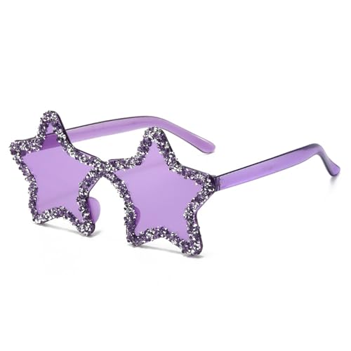 XINYIN Hip Hop glitzernde Schattierungen Stilvolle dekorative Augenbrille Stern Live Show Party Foto Requisiten Star Eyewear Party Outfit XINYIN Hip Hop glitzernde Schattierungen Stilvolle dekorative Augenbrille Stern Live Show Party Foto Requisiten Star Eyewear Party Outfit von XINYIN