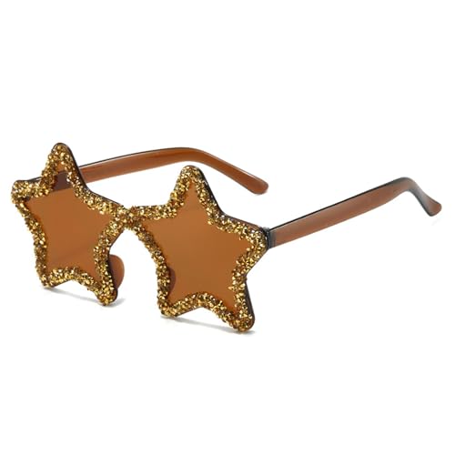 XINYIN Hip Hop glitzernde Schattierungen Stilvolle dekorative Augenbrille Stern Live Show Party Foto Requisiten Star Eyewear Party Outfit XINYIN Hip Hop glitzernde Schattierungen Stilvolle dekorative Augenbrille Stern Live Show Party Foto Requisiten Star Eyewear Party Outfit von XINYIN