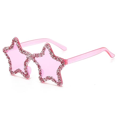 XINYIN Hip Hop glitzernde Schattierungen Stilvolle dekorative Augenbrille Stern Live Show Party Foto Requisiten Star Eyewear Party Outfit XINYIN Hip Hop glitzernde Schattierungen Stilvolle dekorative Augenbrille Stern Live Show Party Foto Requisiten Star Eyewear Party Outfit von XINYIN