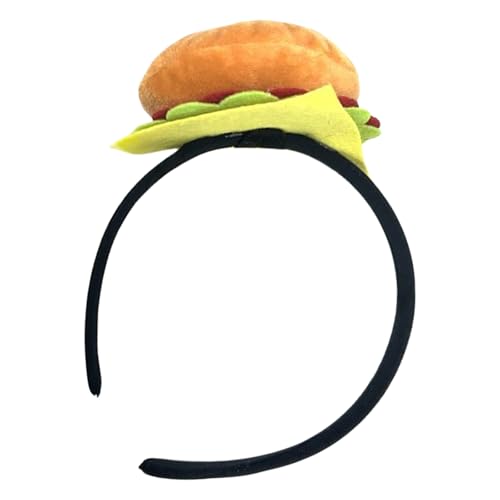 XINYIN Lustiges, lebensechtes Hamburger-Haarband, Rollenspiel-Kopfbedeckung mit realistischem Design für Erwachsene und Kinder, lässig und Party, Party-Haar-Accessoire für Frauen XINYIN Lustiges, lebensechtes Hamburger-Haarband, Rollenspiel-Kopfbedeckung mit realistischem Design für Erwachsene und Kinder, lässig und Party, Party-Haar-Accessoire für Frauen von XINYIN