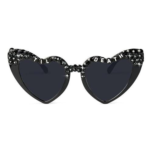 XINYIN Partybrille Braut Sonnenbrille Damen Geburtstag Zubehör Foto Kostüm Requisiten Brille Photo Booth XINYIN Partybrille Braut Sonnenbrille Damen Geburtstag Zubehör Foto Kostüm Requisiten Brille Photo Booth von XINYIN