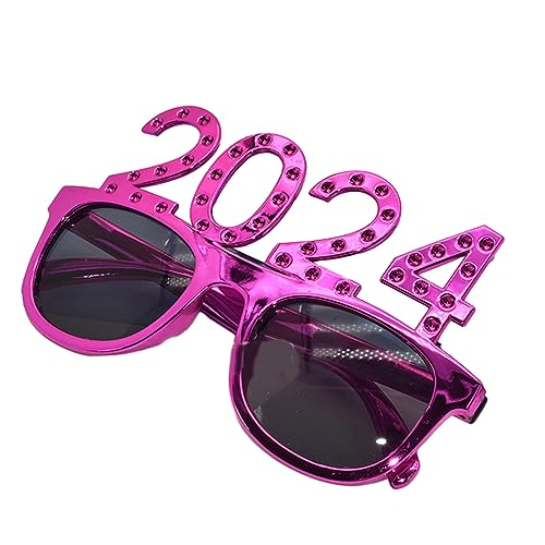 XINgjyxzk Quadratischer Rahmen Sonnenbrille für Teenager Mädchen Party Rahmen Linse Lustige Trendige Mode Weihnachtsdekorationen Weihnachtsbrille für Erwachsene Weihnachtsbrille für Kinder von XINgjyxzk