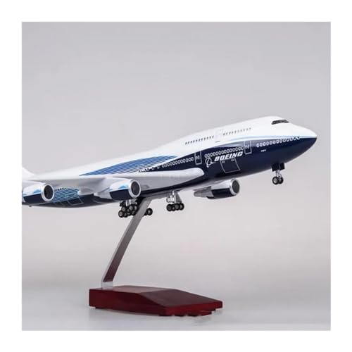 Flugzeug 1/150 International Airlines B747-Flugzeugmodell, 47-cm-Flugzeug aus Kunstharzdruckguss Metallflugzeug(with Light) von XIYUEYING