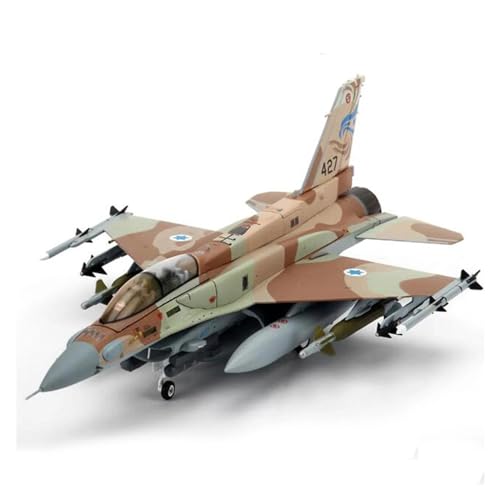 Flugzeug 1/72 Israelisches Luftwaffen-F16i-Jägermodell, Negev-Geschwader, Legierungs-Sammlungsmodell Metallflugzeug von XIYUEYING